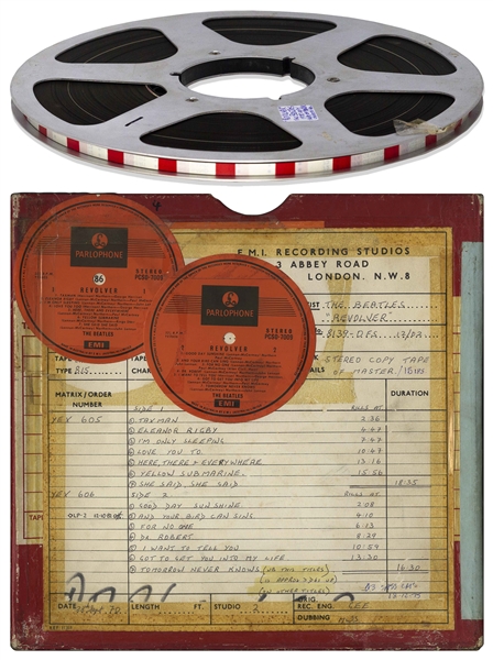The Beatles Production Master Tape for ''Revolver''
